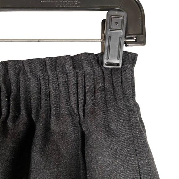 J Crew Skirt Size 0 Gray Short Pull On Pockets Wool Blend Workwear Paper Bag - Picture 6 of 7